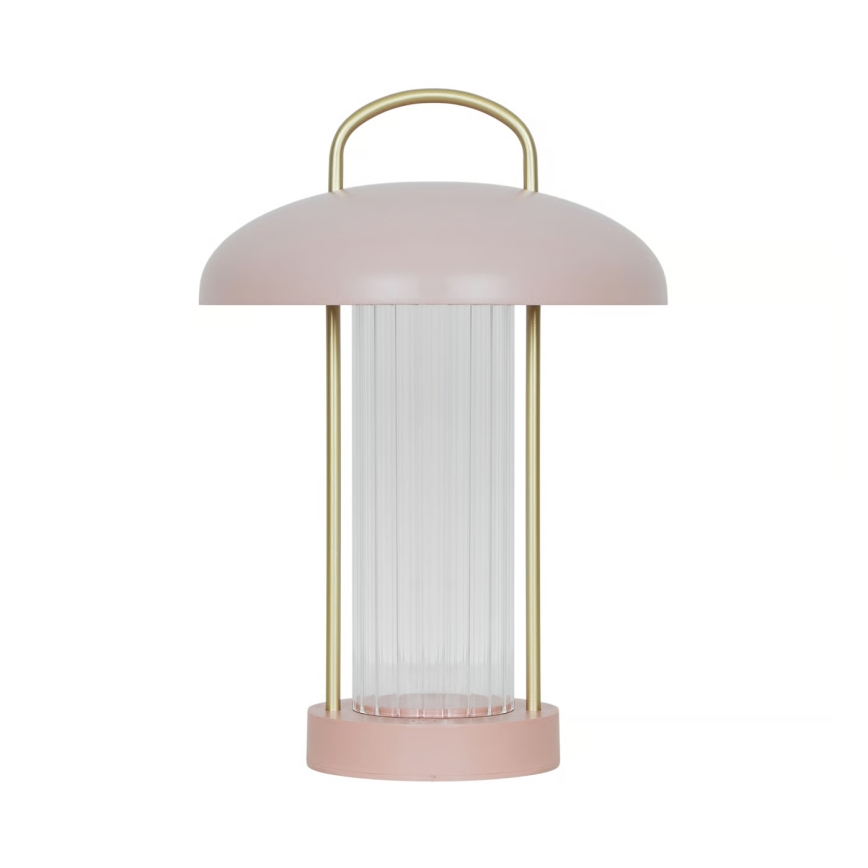Nordlux - MIRANO LED tafellamp, dimbaar en oplaadbaar, met aanraakbediening, LED/3W/3,7V, roze