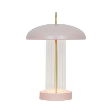 Nordlux - MIRANO LED tafellamp, dimbaar en oplaadbaar, met aanraakbediening, LED/3W/3,7V, roze