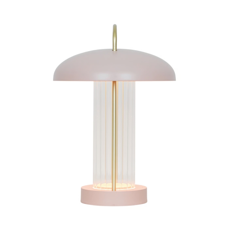 Nordlux - MIRANO LED tafellamp, dimbaar en oplaadbaar, met aanraakbediening, LED/3W/3,7V, roze