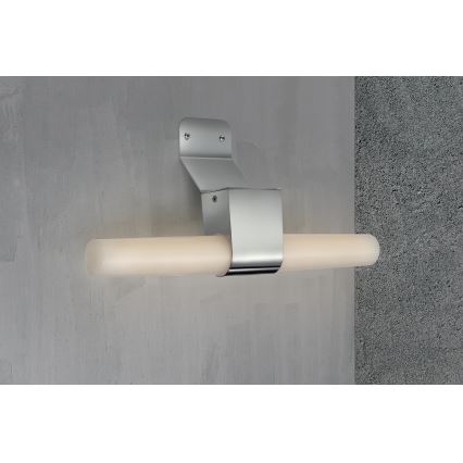 Nordlux - Eclairage de miroir salle de bain à intensité variable HELVA LED/9,5W/230V IP44 3000/4000K CRI 90 chrome mat