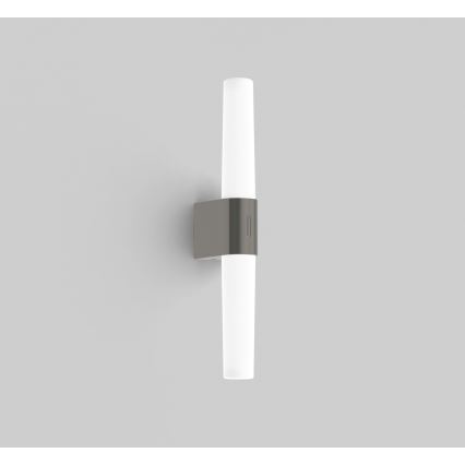 Nordlux - Eclairage de miroir salle de bain à intensité variable HELVA LED/9,5W/230V IP44 3000/4000K CRI 90 chrome mat