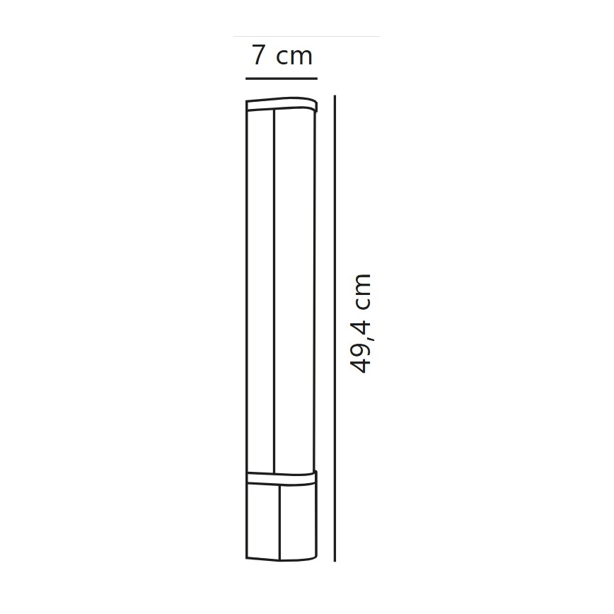 Nordlux - Éclairage de miroir salle de bain MALAIKA LED/6W/230V 3000K IP44 blanc