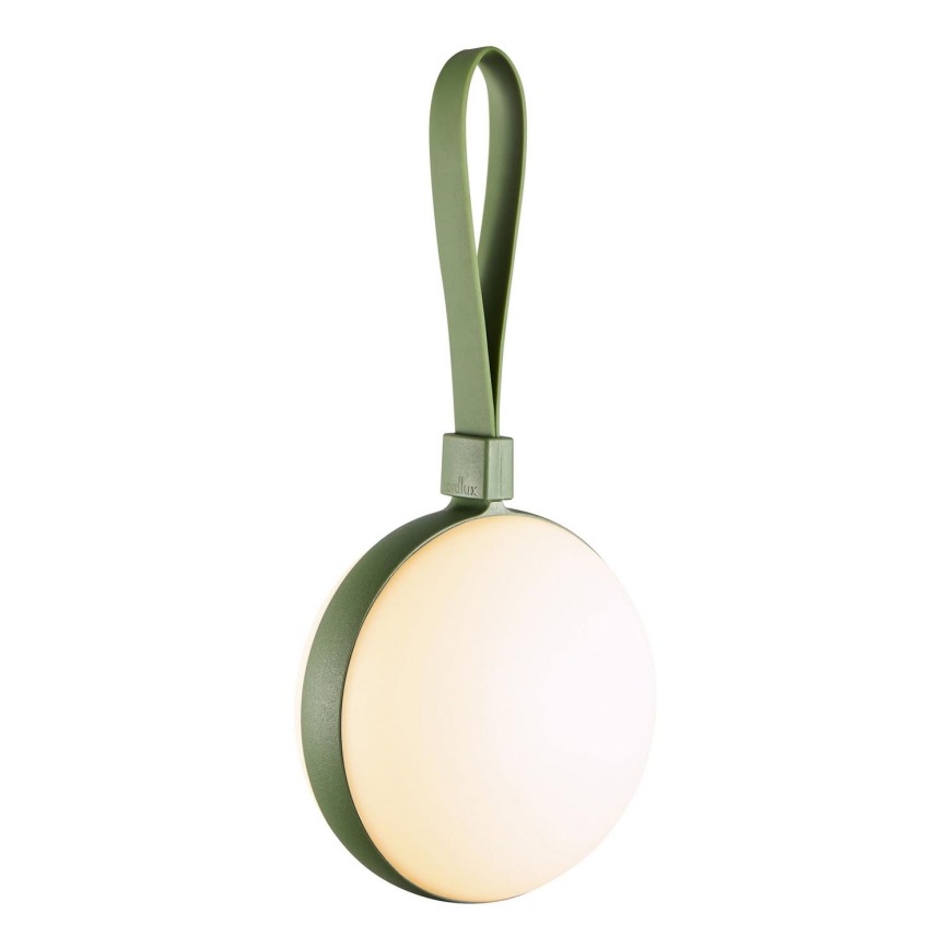 Nordlux- Éclairage portable extérieur à intensité variable BRING TO-GO LED/1W/3,7V IP54 1500 mAh vert