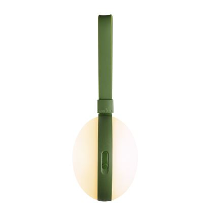 Nordlux- Éclairage portable extérieur à intensité variable BRING TO-GO LED/1W/3,7V IP54 1500 mAh vert