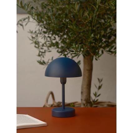 Nordlux - Dimbare oplaadbare aanraak-buitentafellamp ELLEN LED/2,8W/3,7V IP44 blauw