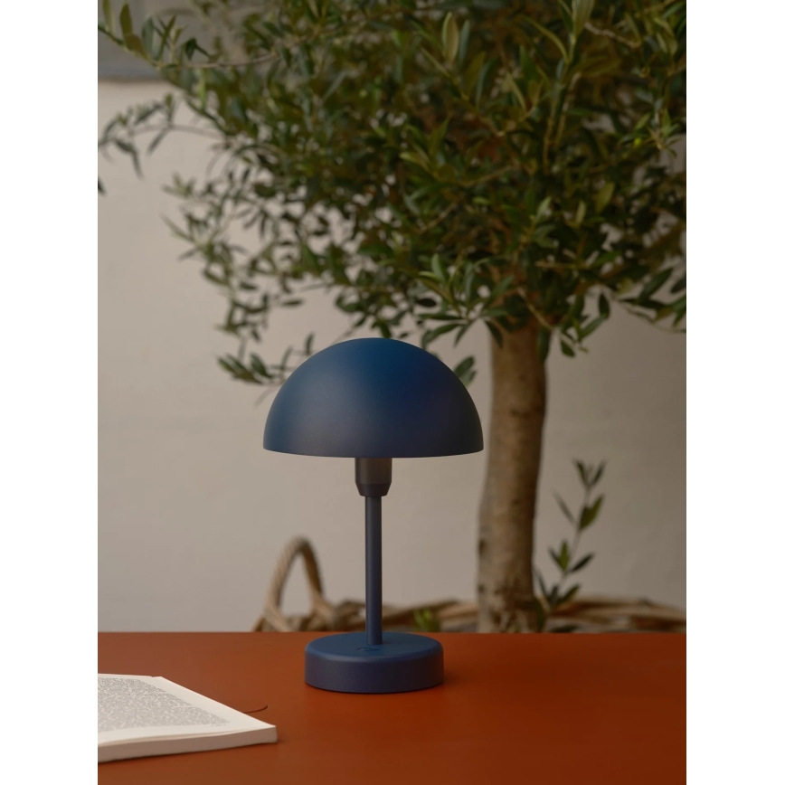 Nordlux - Dimbare oplaadbare aanraak-buitentafellamp ELLEN LED/2,8W/3,7V IP44 blauw