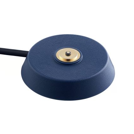 Nordlux - Dimbare oplaadbare aanraak-buitentafellamp ELLEN LED/2,8W/3,7V IP44 blauw