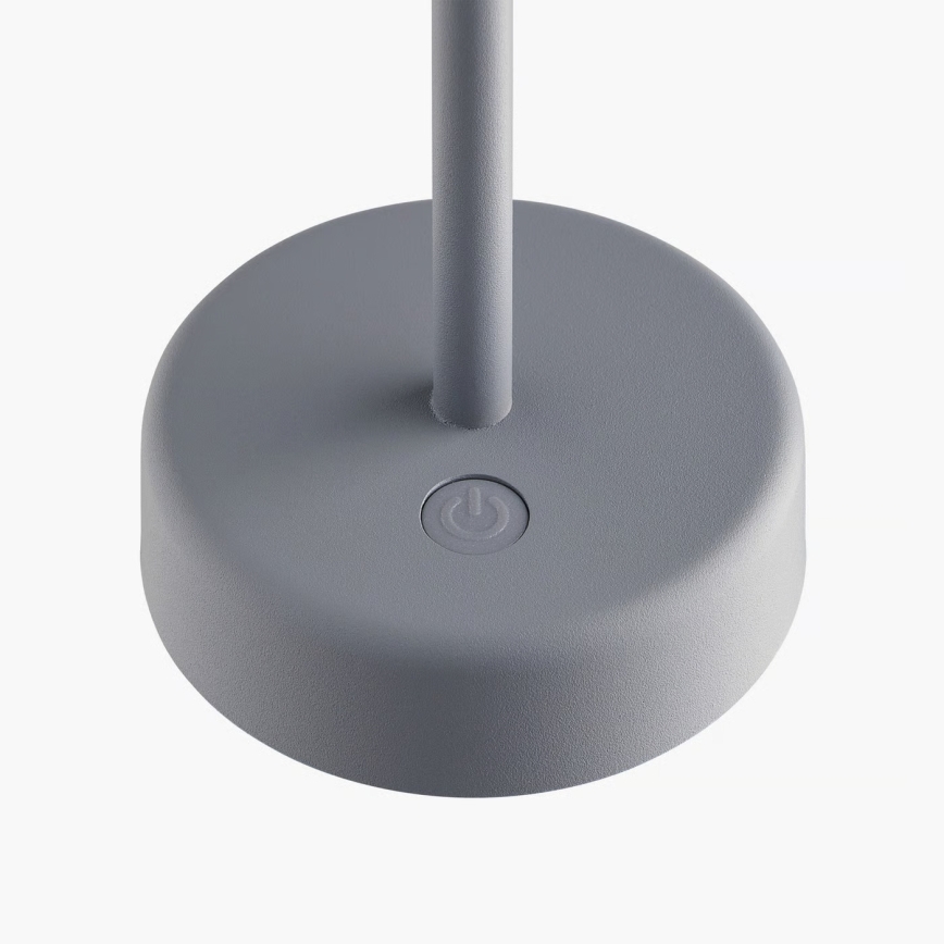 Nordlux - ELLEN Lampe de table d'extérieur LED rechargeable à intensité réglable 2,8W/3,7V 2200 mAh IP44 gris