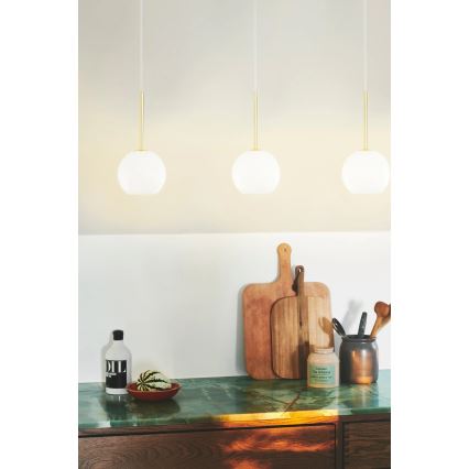 Nordlux - FRANCA hanglamp aan kabel 1xE14/40W/230V wit