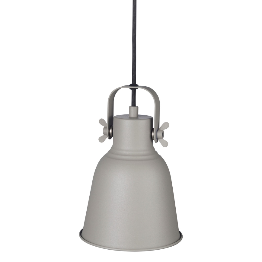 Nordlux - Hanglamp aan een koord ADRIAN 1xE27/25W/230V diameter 16 cm grijs
