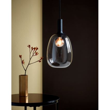 Nordlux - Hanglamp aan een koord ALTON 1xE27/60W/230V zwart