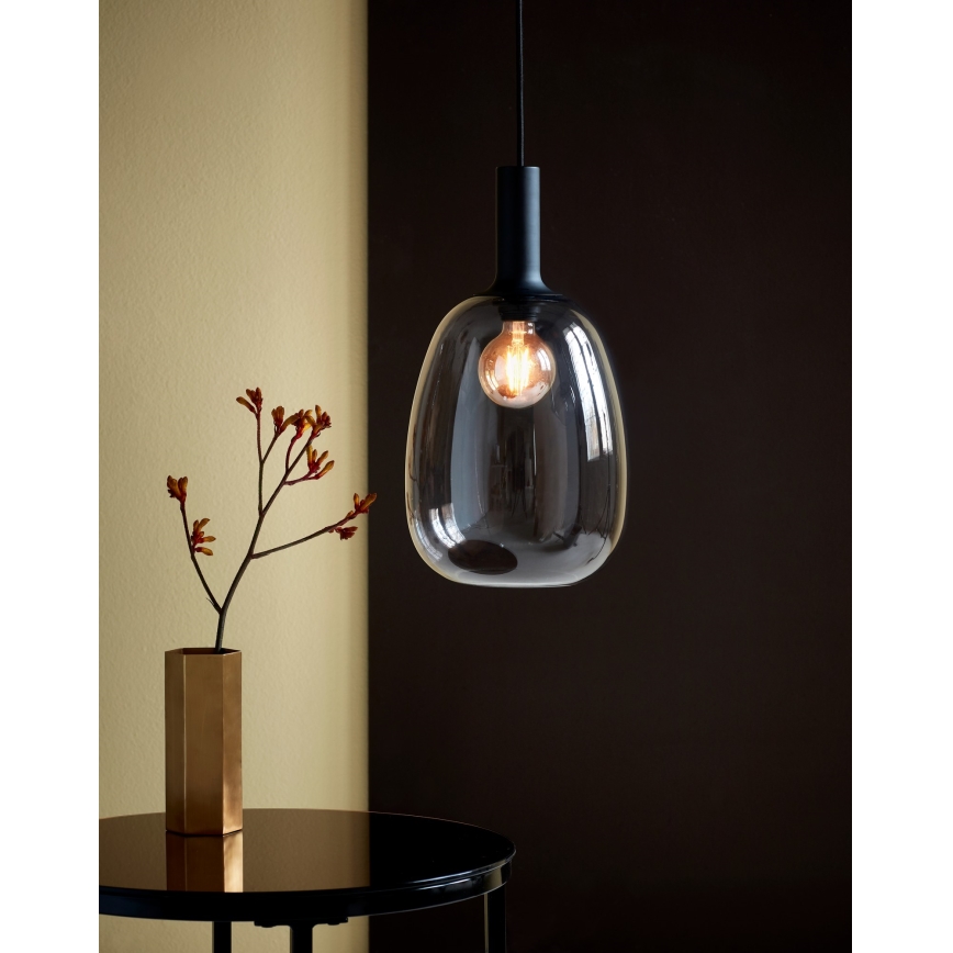 Nordlux - Hanglamp aan een koord ALTON 1xE27/60W/230V zwart