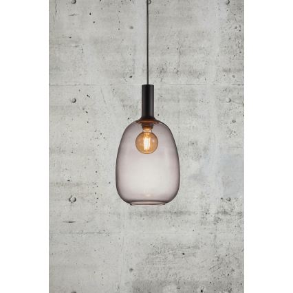 Nordlux - Hanglamp aan een koord ALTON 1xE27/60W/230V zwart