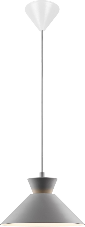 Nordlux - Hanglamp aan een koord DIAL 1xE27/40W/230V diameter 25 cm grijs