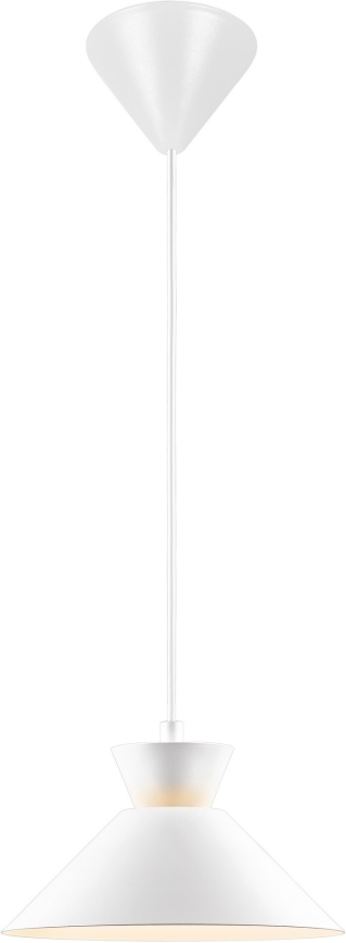 Nordlux - Hanglamp aan een koord DIAL 1xE27/40W/230V diameter 25 cm wit