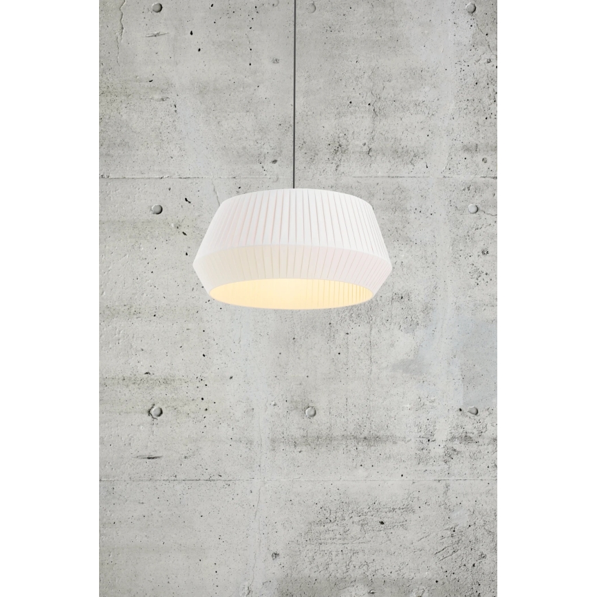 Nordlux - Hanglamp aan een koord DICTE 1xE27/60W/230V diameter 53 cm wit