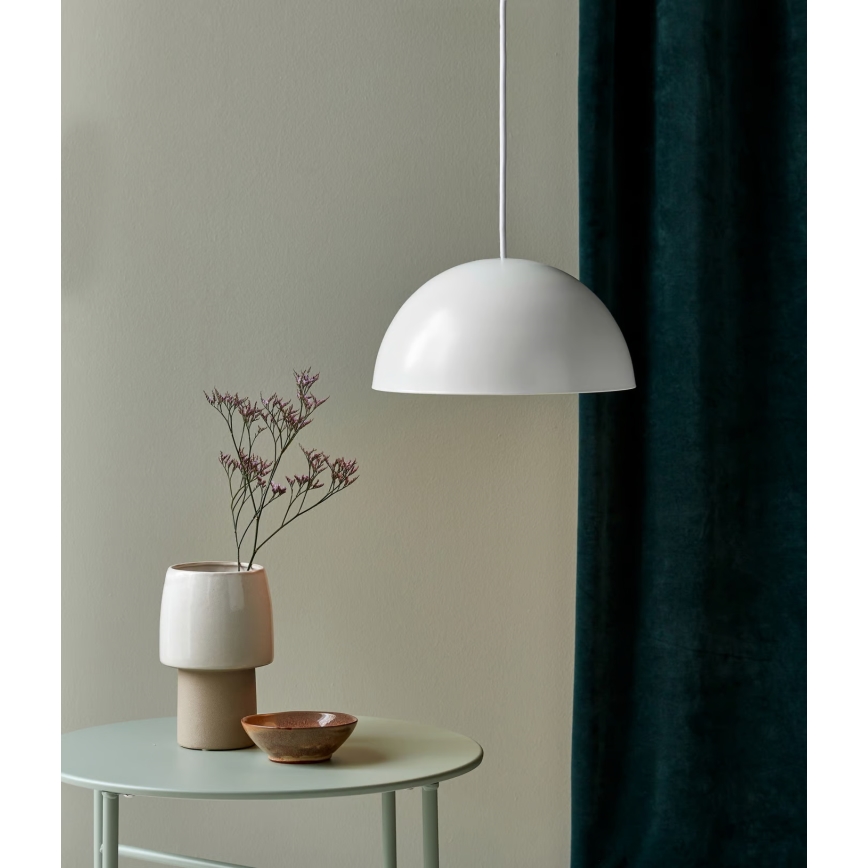 Nordlux - Hanglamp aan een koord ELLEN 1xE27/40W/230V wit