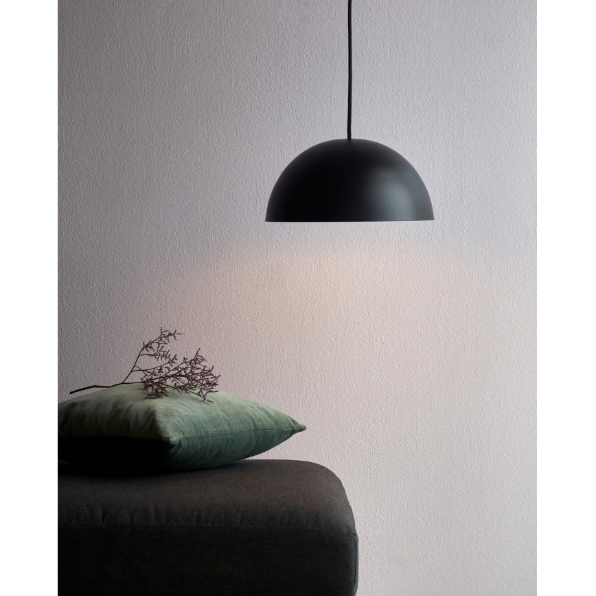 Nordlux - Hanglamp aan een koord ELLEN 1xE27/40W/230V zwart