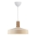 Nordlux - Hanglamp aan een koord ELVAS 1xE27/60W/230V diameter 37,5 cm beige