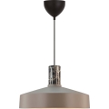 Nordlux - Hanglamp aan een koord ELVAS 1xE27/60W/230V diameter 37,5 cm bruin