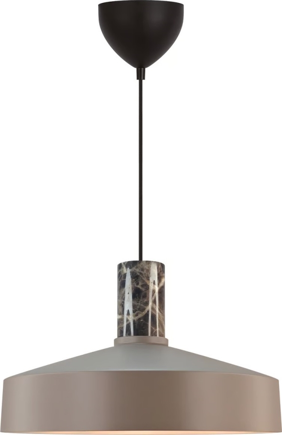 Nordlux - Hanglamp aan een koord ELVAS 1xE27/60W/230V diameter 37,5 cm bruin