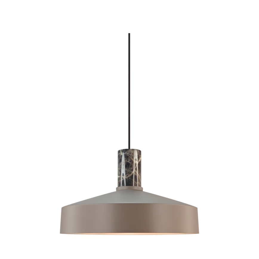 Nordlux - Hanglamp aan een koord ELVAS 1xE27/60W/230V diameter 37,5 cm bruin