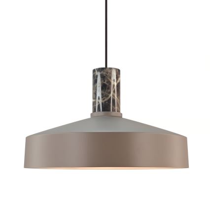 Nordlux - Hanglamp aan een koord ELVAS 1xE27/60W/230V diameter 37,5 cm bruin