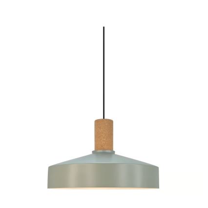 Nordlux - Hanglamp aan een koord ELVAS 1xE27/60W/230V diameter 37,5 cm groen