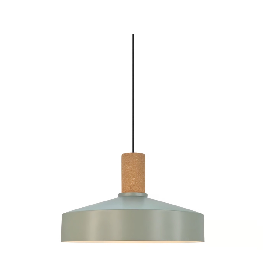 Nordlux - Hanglamp aan een koord ELVAS 1xE27/60W/230V diameter 37,5 cm groen
