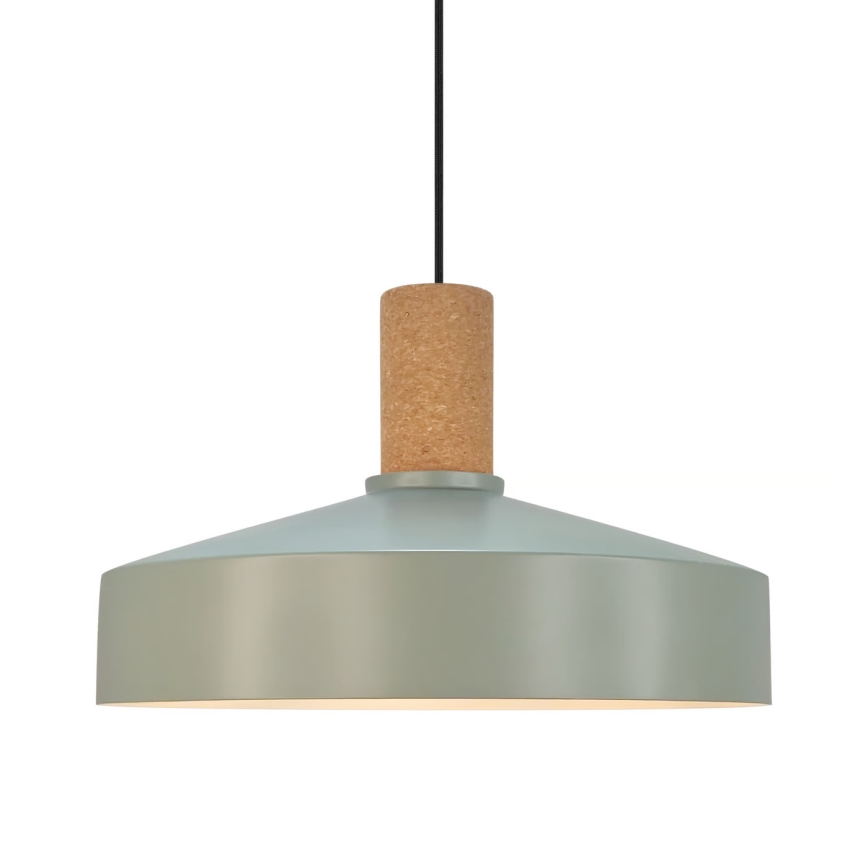 Nordlux - Hanglamp aan een koord ELVAS 1xE27/60W/230V diameter 37,5 cm groen