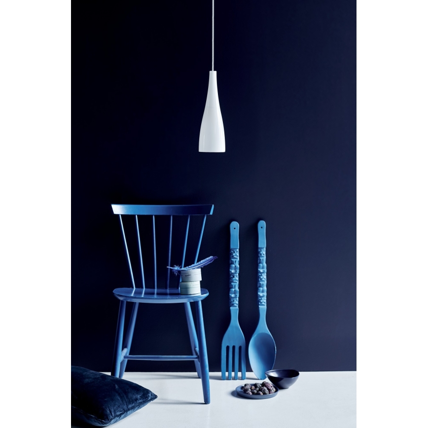 Nordlux - Hanglamp aan een koord EMBLA 1xE27/40W/230V wit