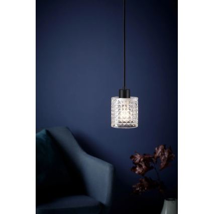 Nordlux - Hanglamp aan een koord HOLLYWOOD 1xE27/60W/230V doorzichtig