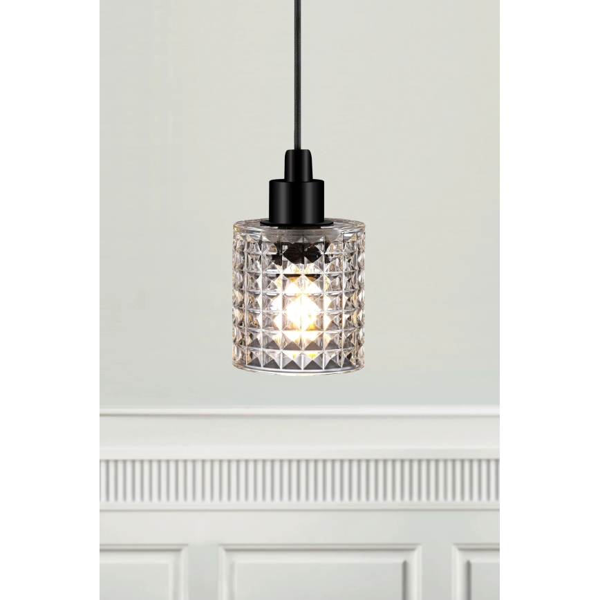 Nordlux - Hanglamp aan een koord HOLLYWOOD 1xE27/60W/230V doorzichtig
