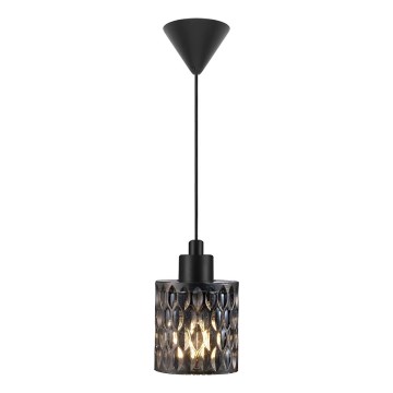 Nordlux - Hanglamp aan een koord HOLLYWOOD 1xE27/60W/230V gerookt