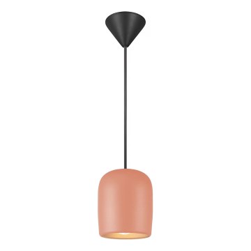 Nordlux - Hanglamp aan een koord NOTTI 1xE27/25W/230V oranje