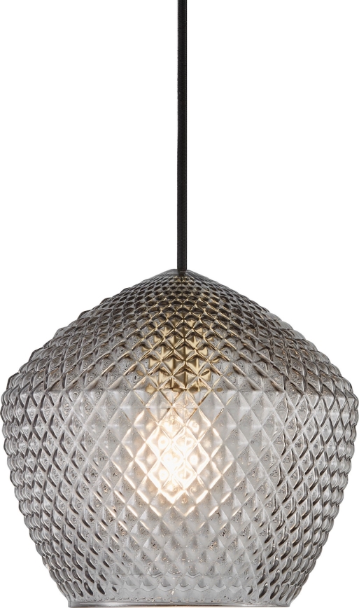 Nordlux - Hanglamp aan een koord ORBIFORM 1xE27/40W/230V zwart/grijs