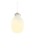 Nordlux - Hanglamp aan een koord RAITO 1xE27/25W/230V messing/wit
