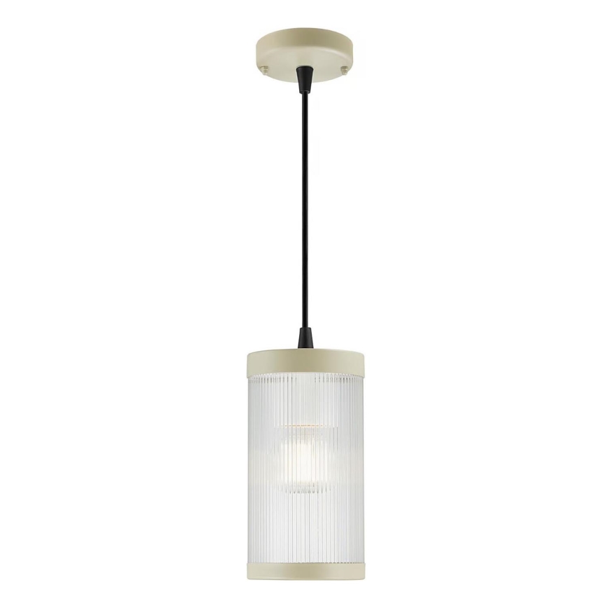 Nordlux - Hanglamp aan een koord voor buiten COUPAR 1xE27/25W/230V IP33 crème