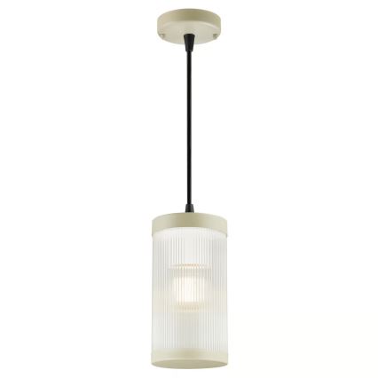 Nordlux - Hanglamp aan een koord voor buiten COUPAR 1xE27/25W/230V IP33 crème