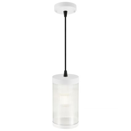 Nordlux - Hanglamp aan een koord voor buiten COUPAR 1xE27/25W/230V IP33 wit