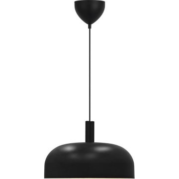 Nordlux - Hanglamp aan kabel SANDRO 1xE27/15W/230V Ø 40 cm zwart