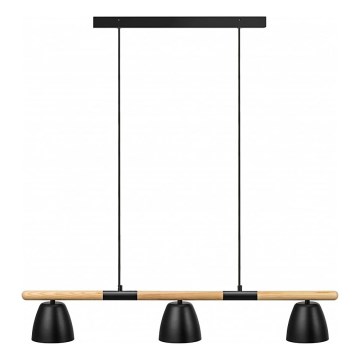 Nordlux - Hanglamp met kabel THEO 3xGU10/35W/230V