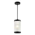 Nordlux - Hanglamp voor buiten COUPAR 1xE27/25W/230V IP33 IP33 diameter 13 cm zwart