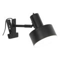 Nordlux - Klemlamp MATIS 1xE27/15W/230V zwart