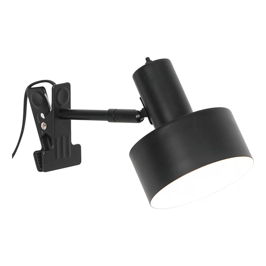 Nordlux - Klemlamp MATIS 1xE27/15W/230V zwart