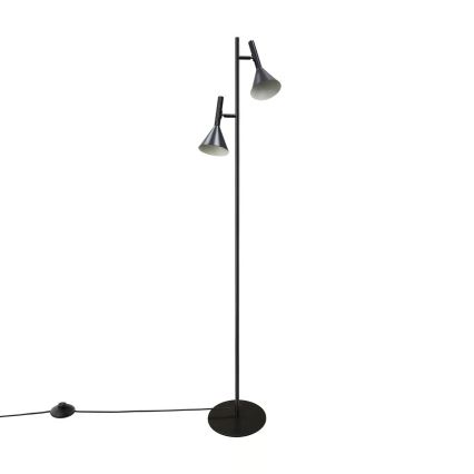 Nordlux - Lampadaire KELVIS 2xGU10/12W/230V noir