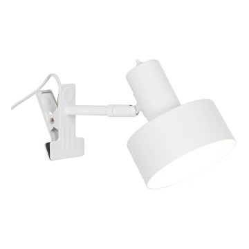 Nordlux - Lampe à pince MATIS 1xE27/15W/230V blanc
