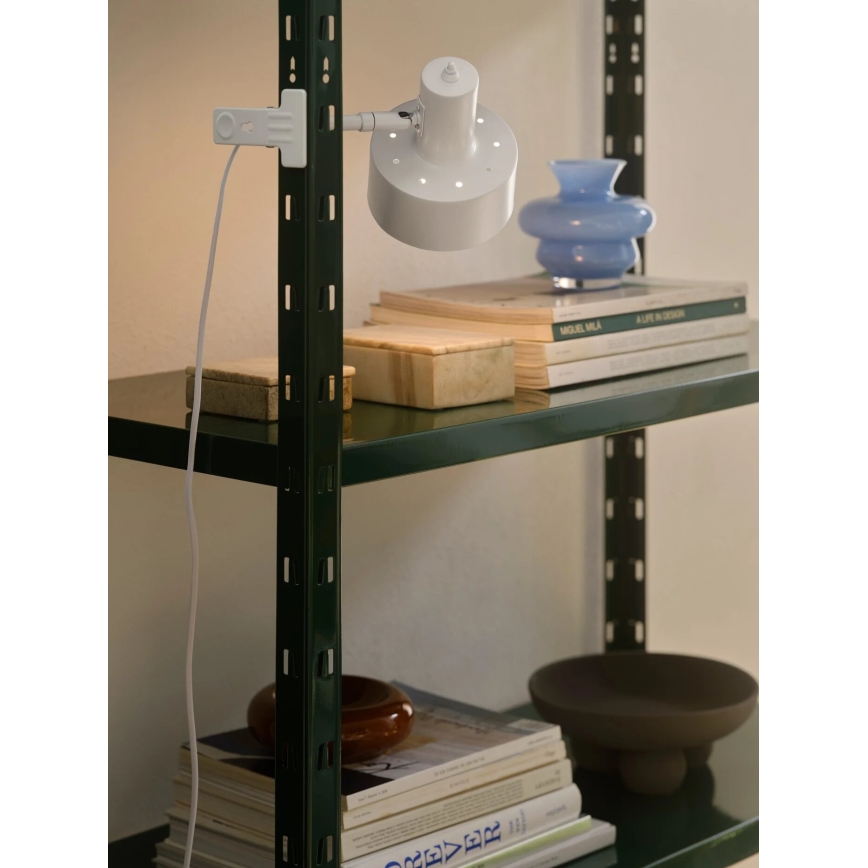 Nordlux - Lampe à pince MATIS 1xE27/15W/230V blanc