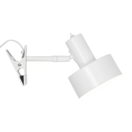 Nordlux - Lampe à pince MATIS 1xE27/15W/230V blanc