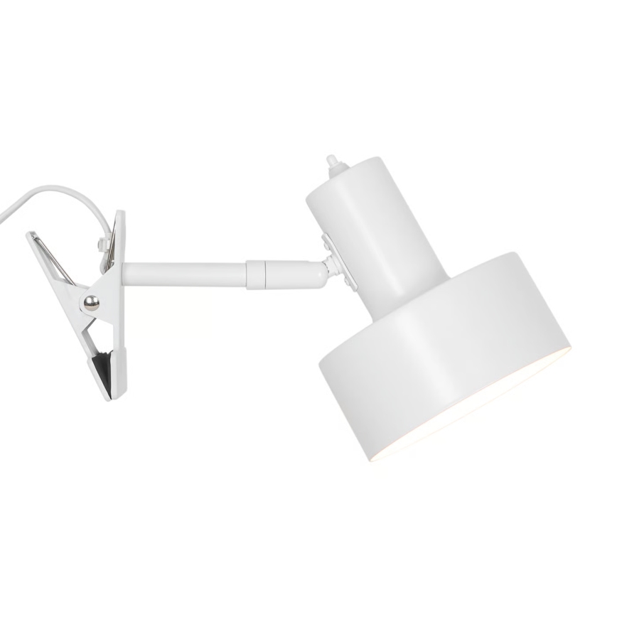 Nordlux - Lampe à pince MATIS 1xE27/15W/230V blanc